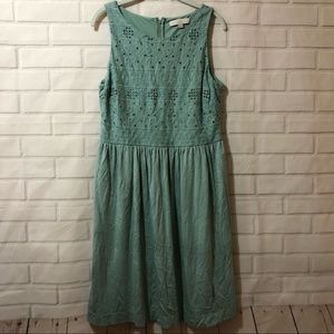 Loft knit tank dress